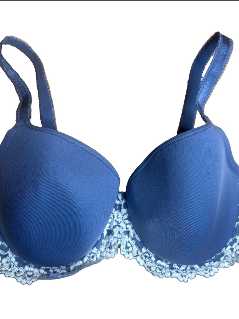 Wacoal Blue Embrace Lace T Shirt Bra 34D